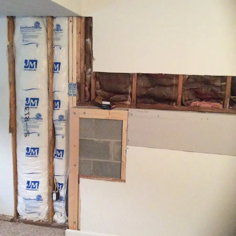 Wall insulation replacement during Structural Drying in Santa Teresa